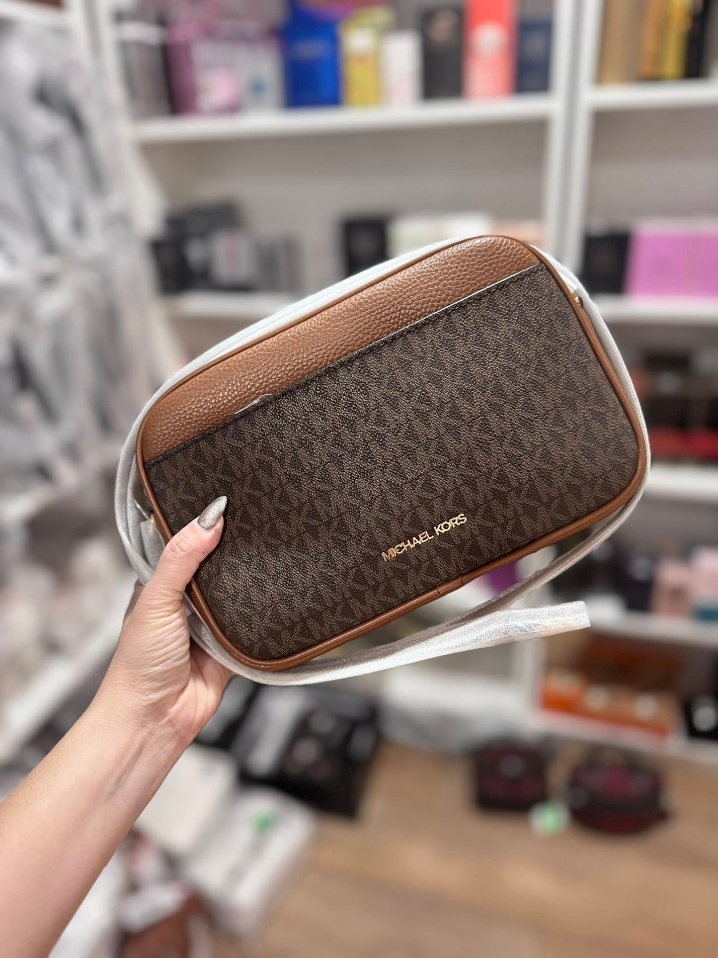 Michael Kors Jet Set camera crossbody bag