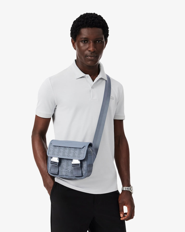 Lacoste mens flap bag