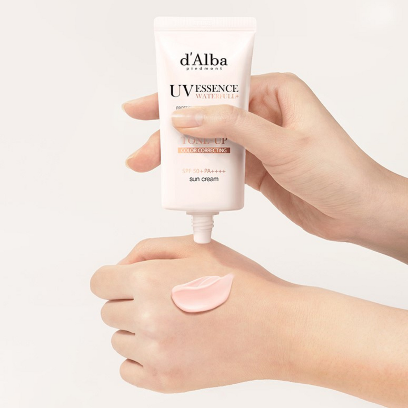D’Alba White Truffle Waterfull Tone-Up Sunscreen SPF 50+(PINK CORRECTION)