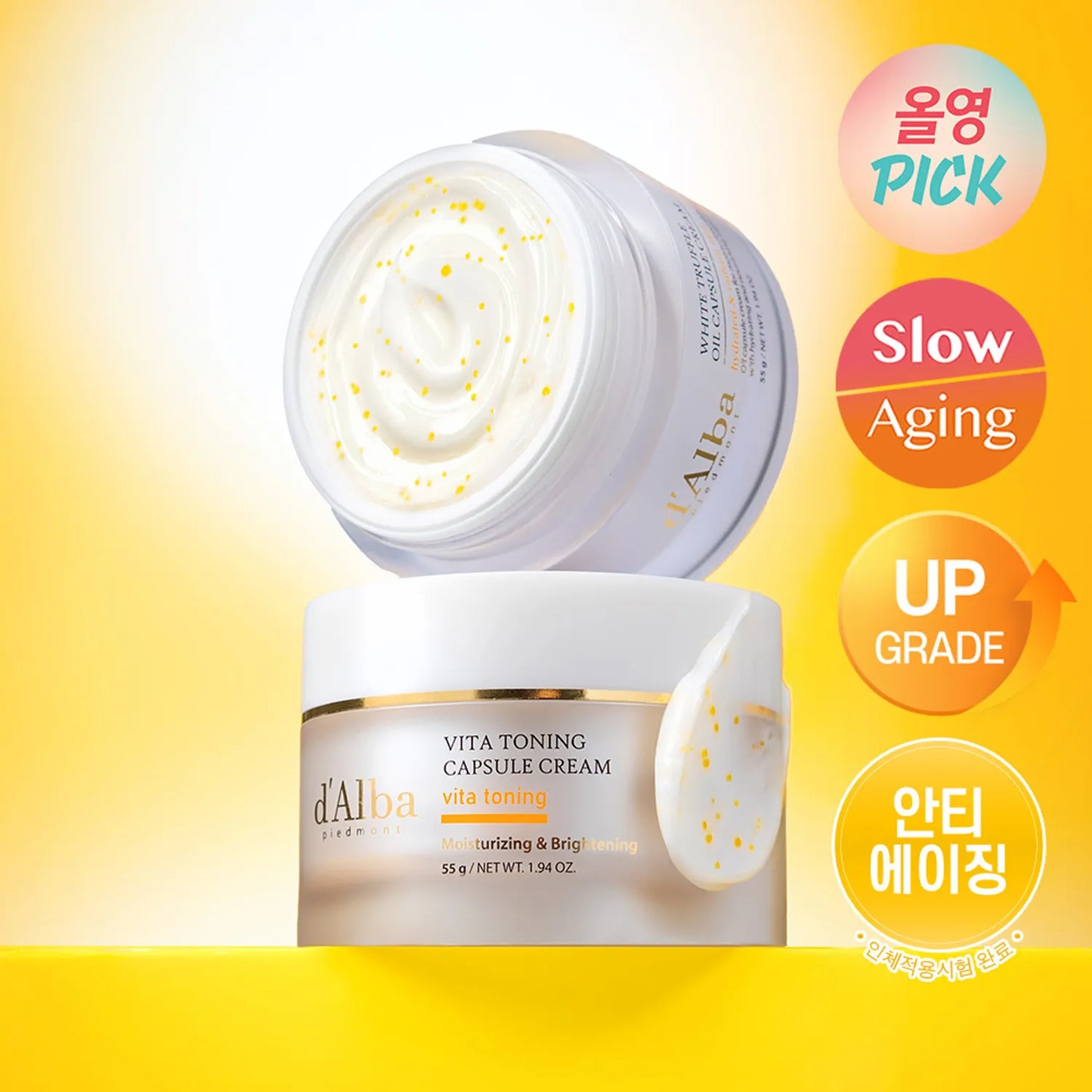 D'Alba Vita Toning Capsule Cream 55g