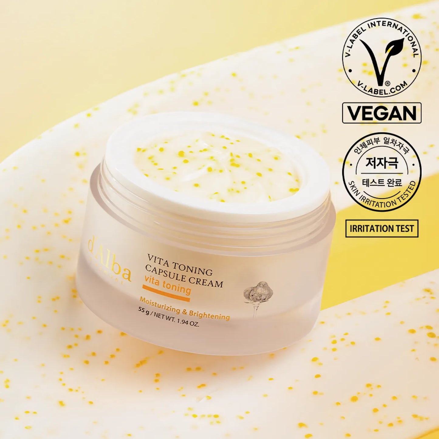 D'Alba Vita Toning Capsule Cream 55g