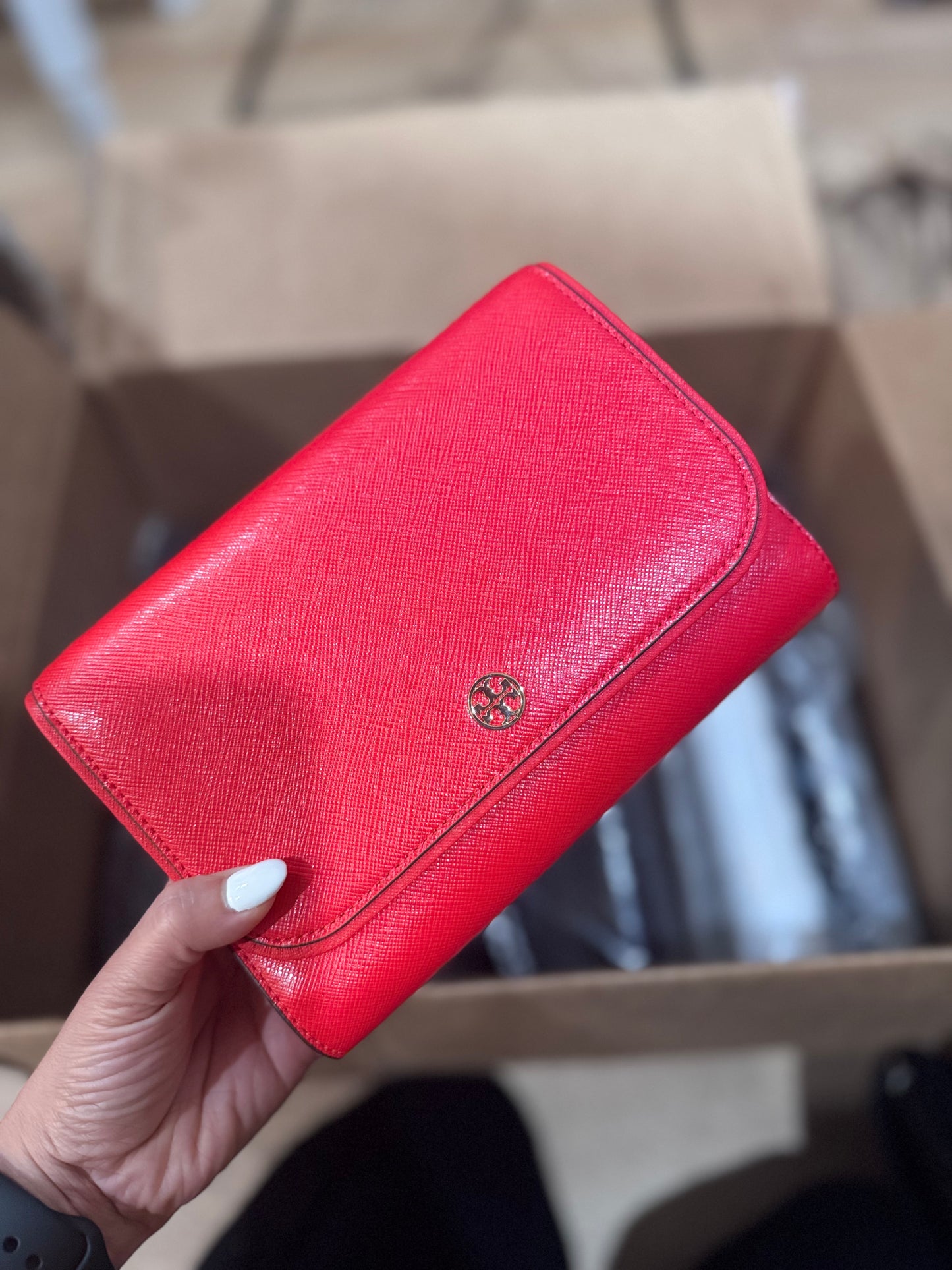 Tory Burch Emerson Chain Wallet Crossbody Bag