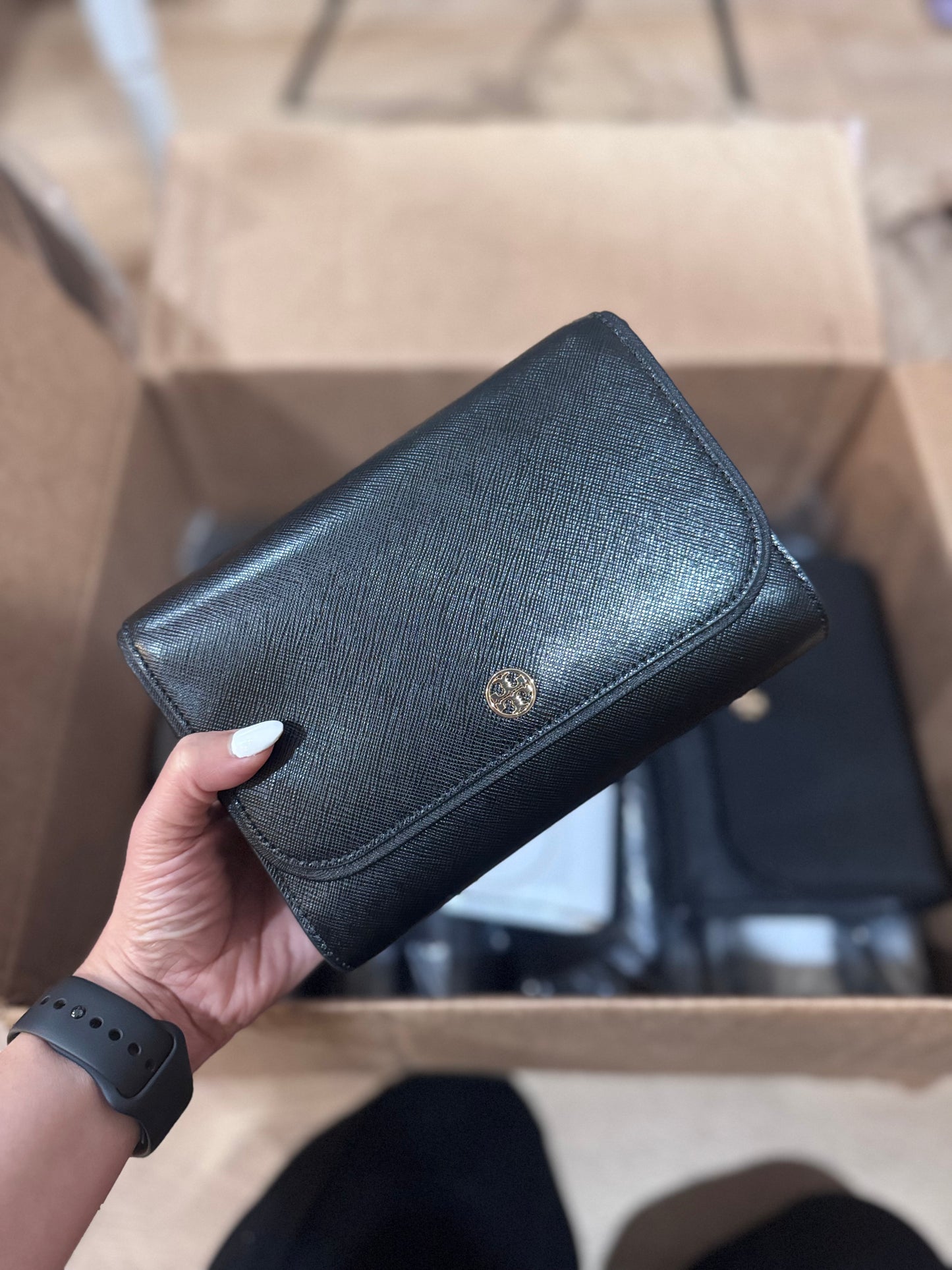 Tory Burch Emerson Chain Wallet Crossbody Bag