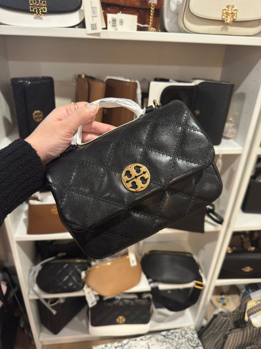 Tory Burch Willa Mini Top Handle Bag.