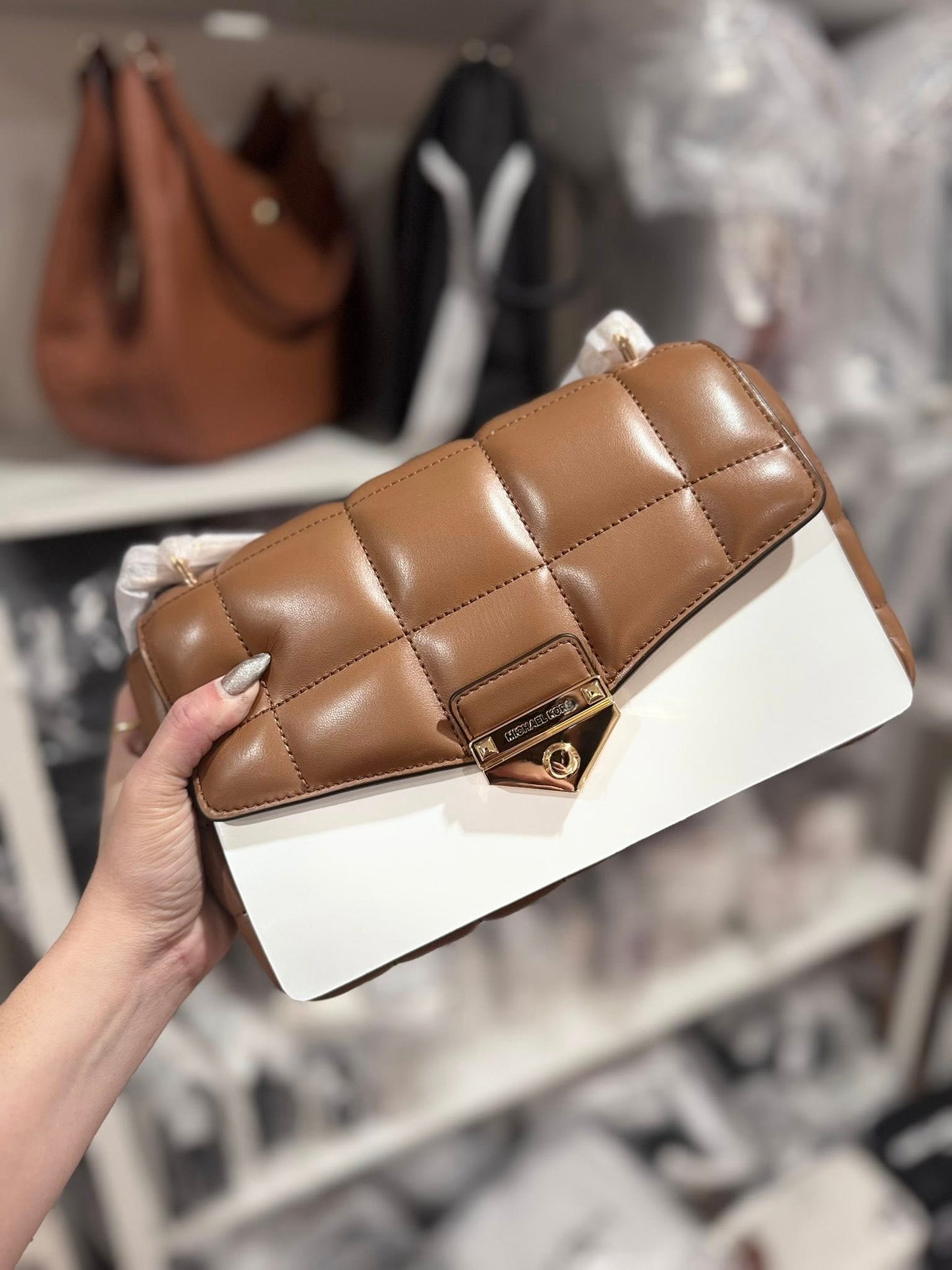 Michael Kors Soho Large Quilted Leather Shoulder Bag