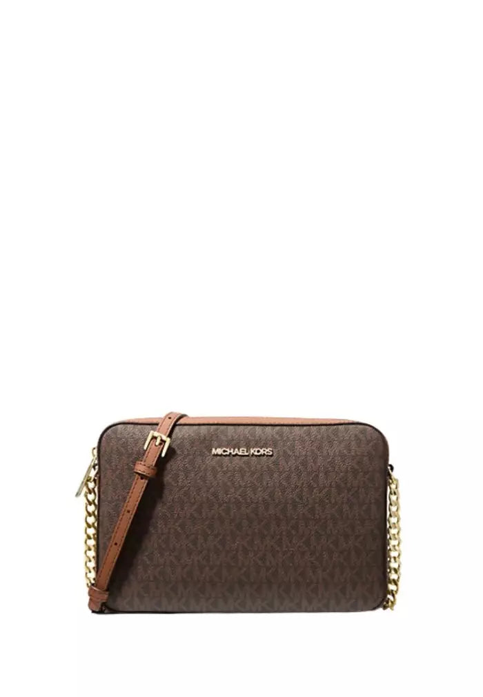 Michael kors Jet Set Large Saffiano Leather Crossbody Bag