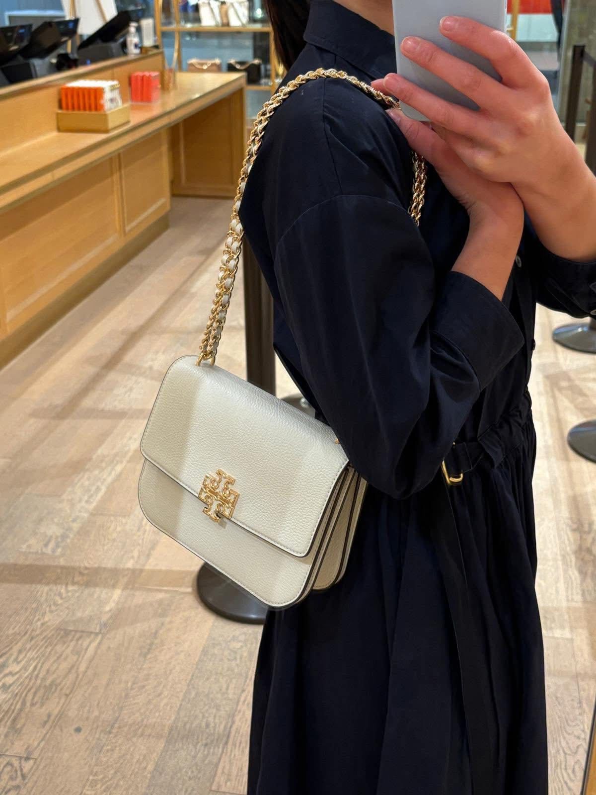 Tory Burch Small Britten Convertible