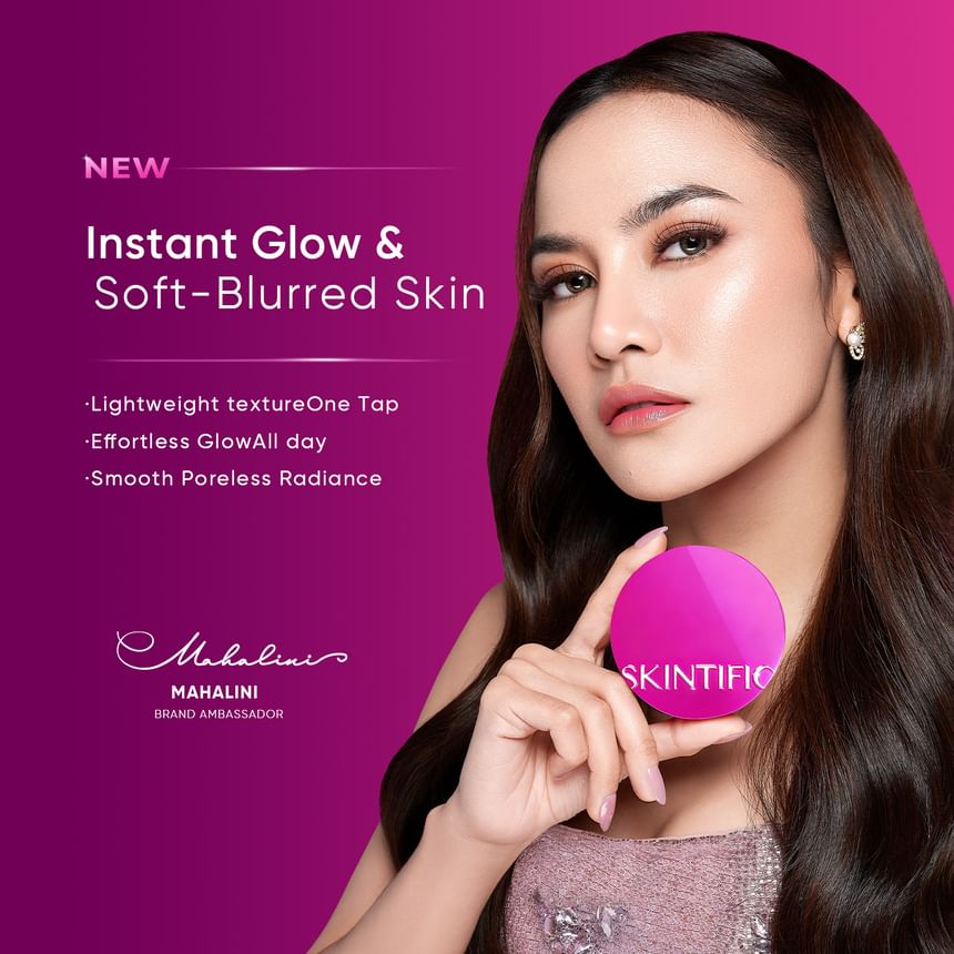 Skintific radiant glow cushion