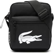 Lacoste vertical camera bag