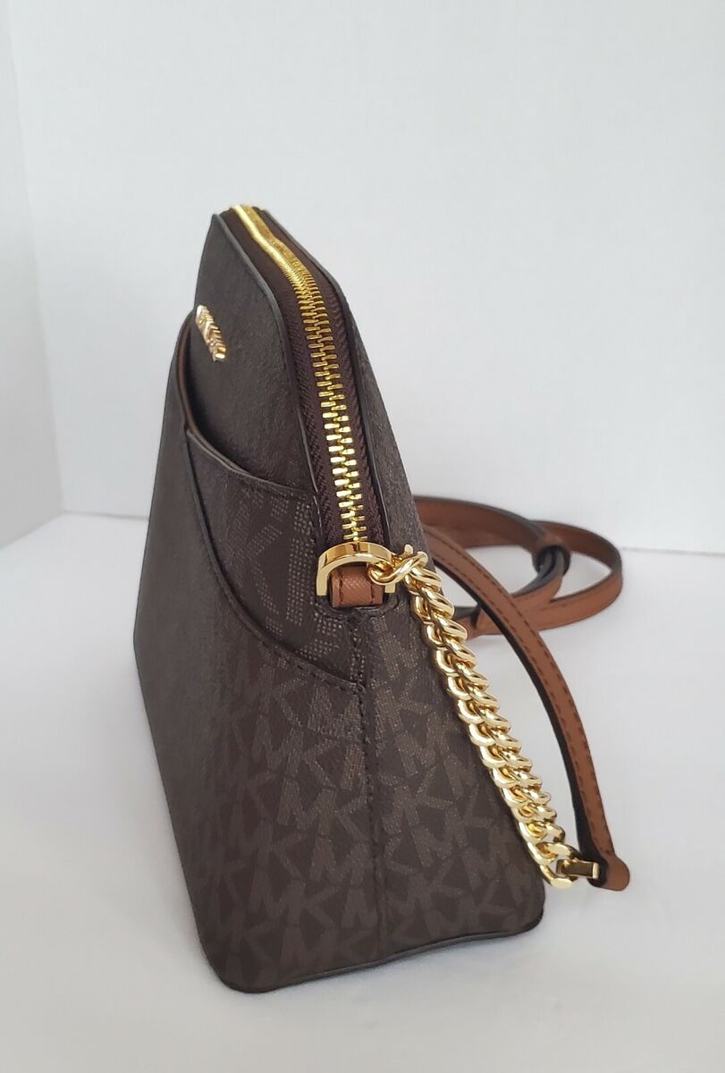 MICHAEL KORS JET SET TRAVEL DOME CROSSBODY BAG