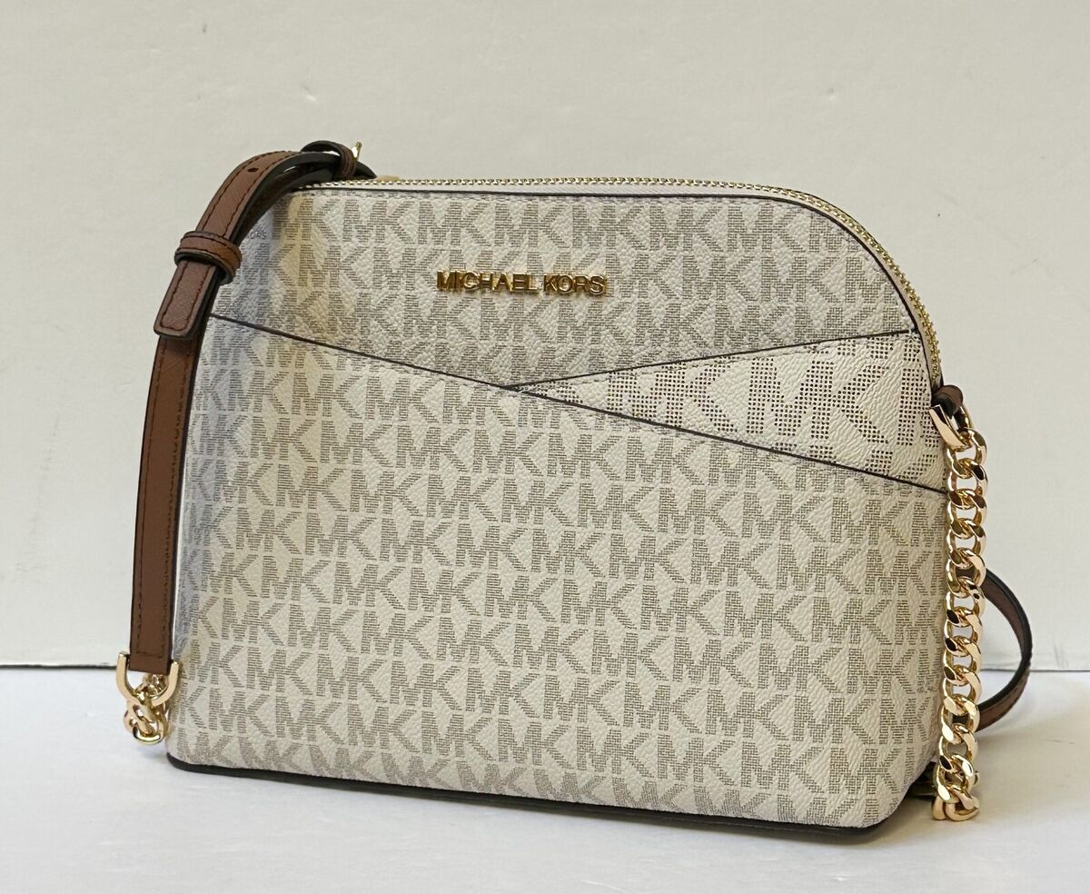 MICHAEL KORS JET SET TRAVEL DOME CROSSBODY BAG