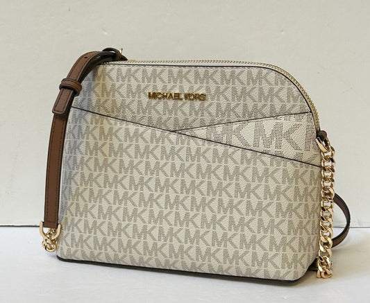 MICHAEL KORS JET SET TRAVEL DOME CROSSBODY BAG