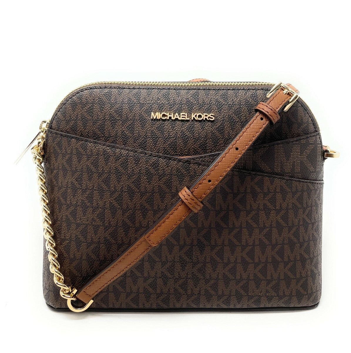 MICHAEL KORS JET SET TRAVEL DOME CROSSBODY BAG