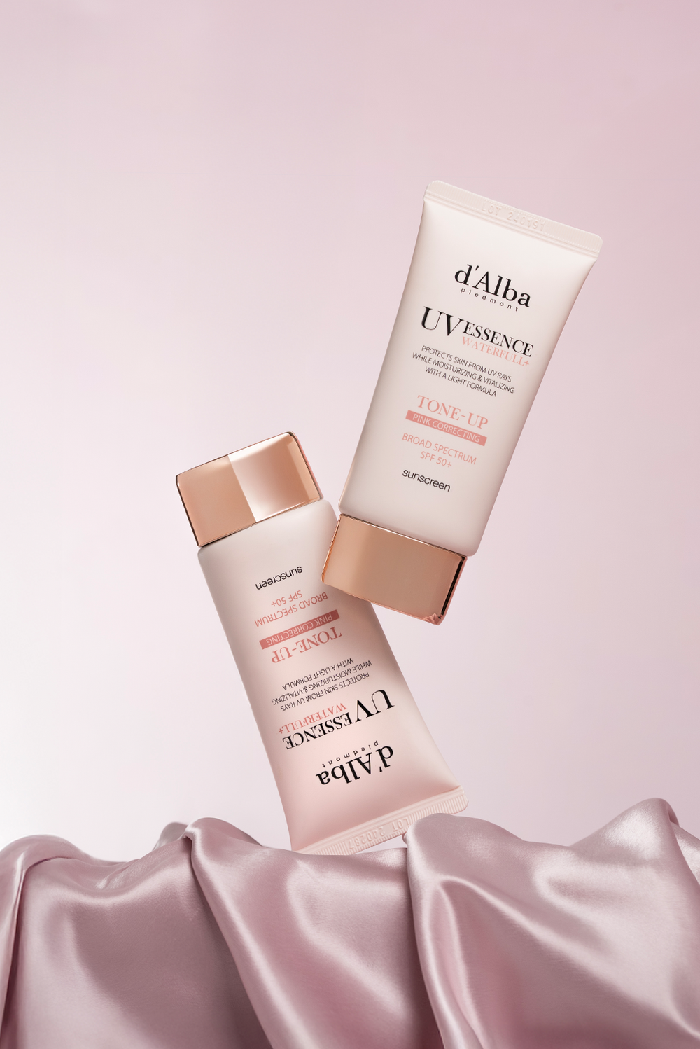 D’Alba White Truffle Waterfull Tone-Up Sunscreen SPF 50+(PINK CORRECTION)