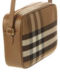 Burberry Check Camera Bag